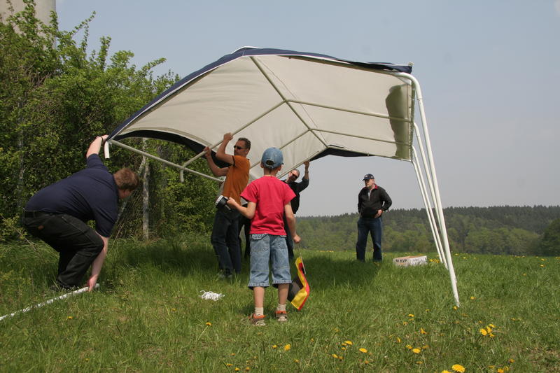 Rene denkt an Wind und Regen