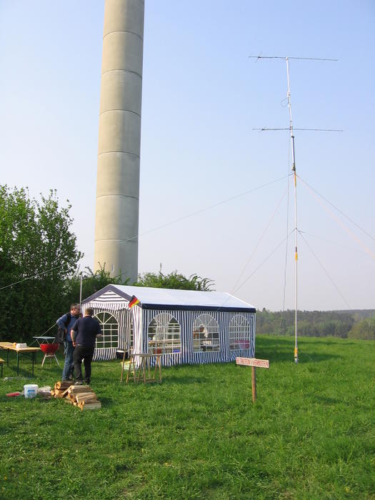 Standort Turm, Ant, Zelt