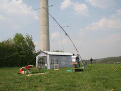 Antenne aufwärts Marsch!